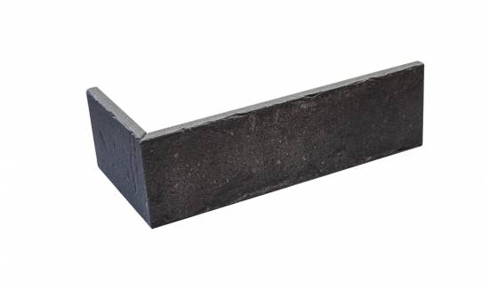 Угловой элемент Interbau Brick Loft INT 576 Anthrazit 240/115x40x71 мм NF