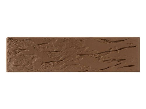 Старооскольский кирпич (ОСМиБТ) одинарный 1НФ коричневый рустик
